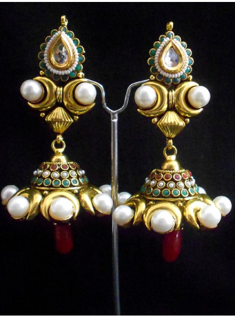 Polki Earrings